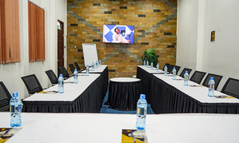 Conference hall at The Gem Hotel, Naivasha