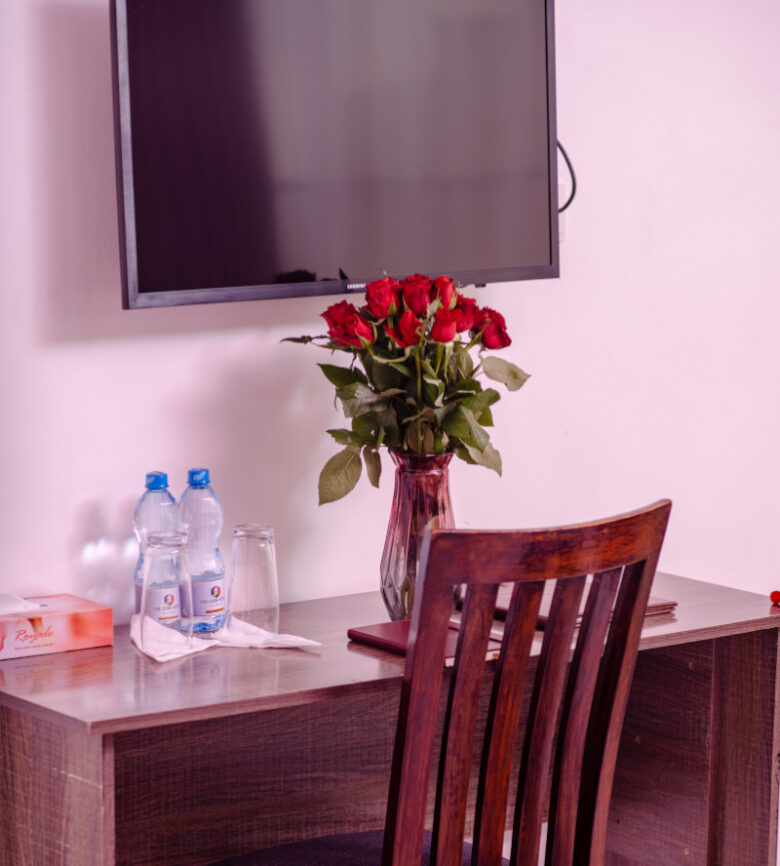 Comfortable guest room at The Gem Hotel, Naivasha